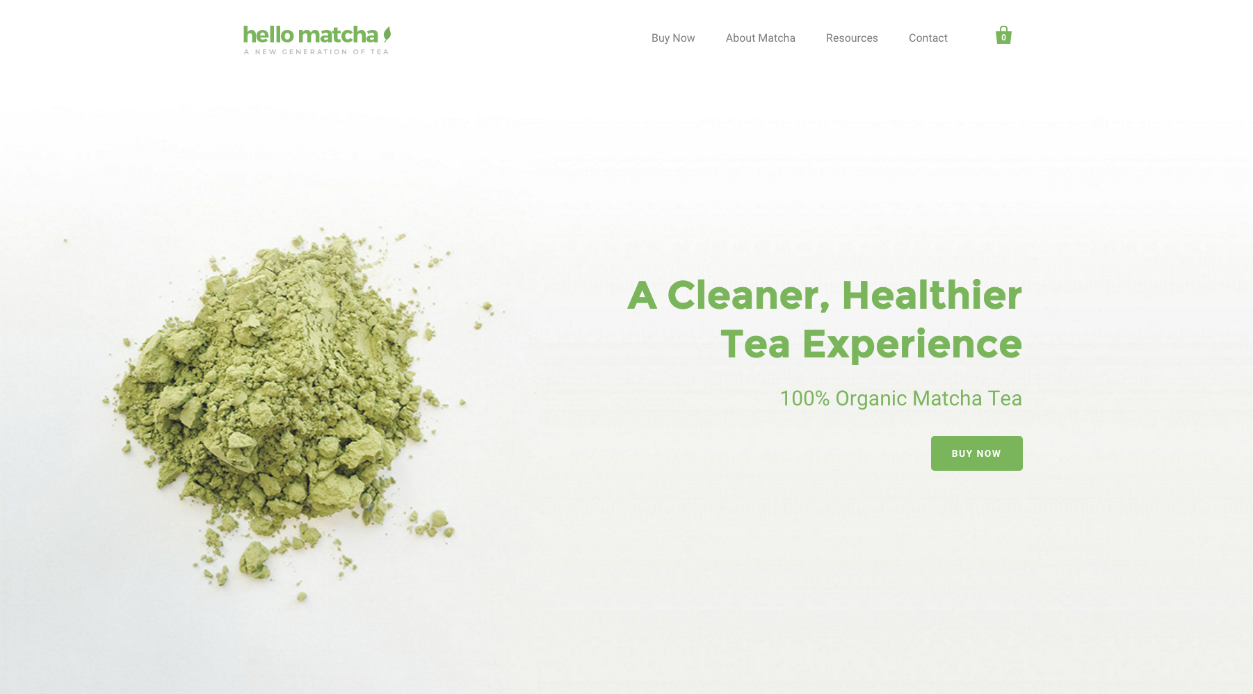 Chá Hello Matcha