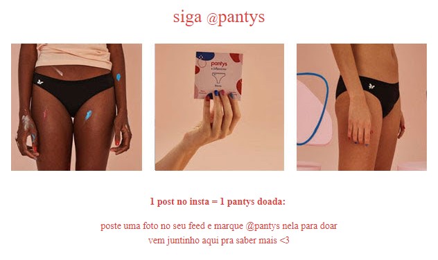 Mensagem de saudação para clientes: e-mail da Pantys 3