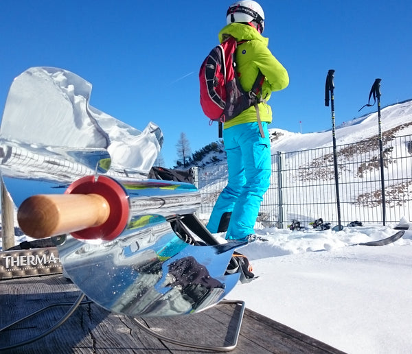 Solar Cooker GoSun Sport Snowboarding