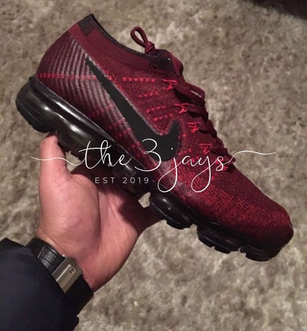 vapormax burgundy navy