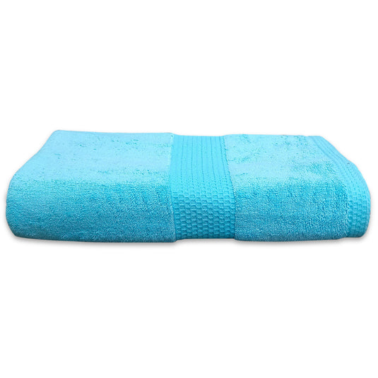 Shizen Export Quality 50:50 Bamboo Cotton Bath Towel 600 GSM, (Soft & Absorbent) - Regency India