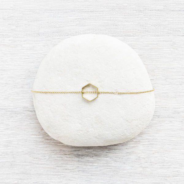 Hexagon Bracelet