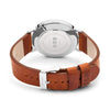 The Lewis Blue Cognac Watch