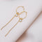 Emma Pearl Goldplated Earrings