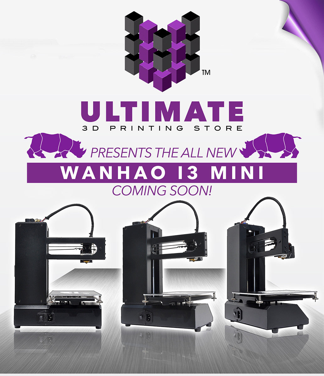 WANHAO I3 MINI - COMPACT 3D DESKTOP PRINTER 