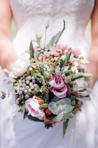 Shona & Ashley bride bouquet