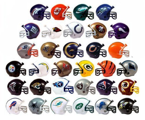 nfl mini helmet set