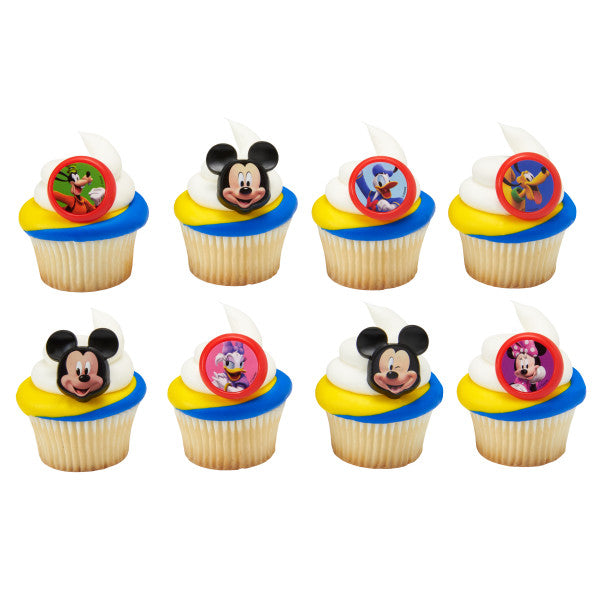 voertuig Skim Op grote schaal 24 Mickey and The Roadster Racers Fun Together Cupcake Topper Rings – Bling  Your Cake