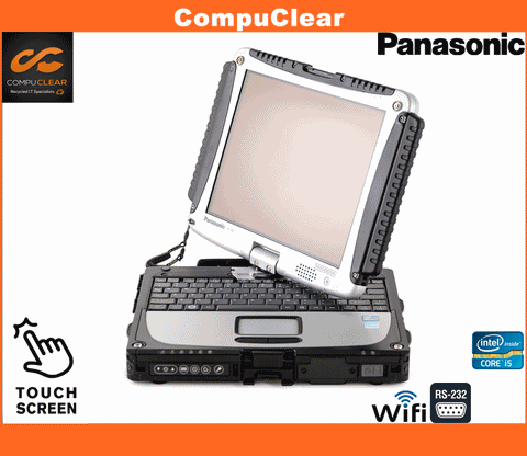 Panasonic Toughbook CF-19 Mk8 10.1" i5 2.7Ghz, 16Gb RAM, 500Gb HDD, Windows 10