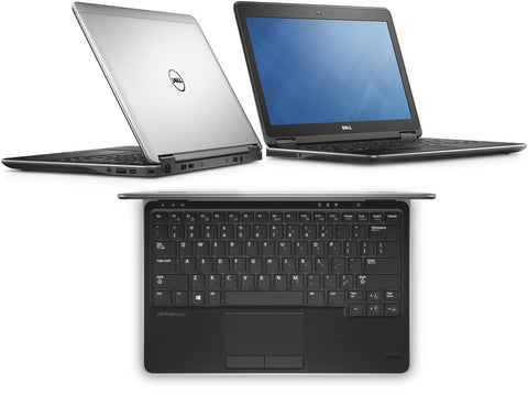Refurbished Dell Latitude E7240 12.5" Laptop, Core i7-4600u 2.1GHz, 16GB RAM, 250GB HDD, Win 10
