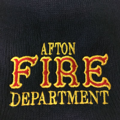 Fire Department Beanie Custom