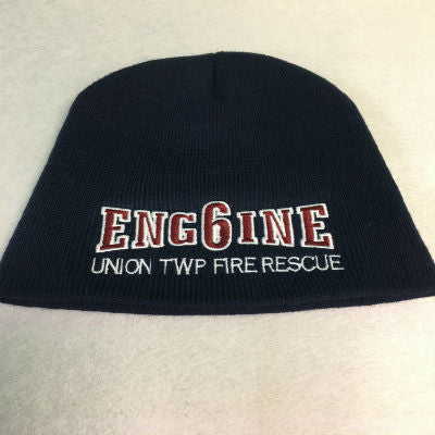 Fire Department Custom Engine 6 Beanie