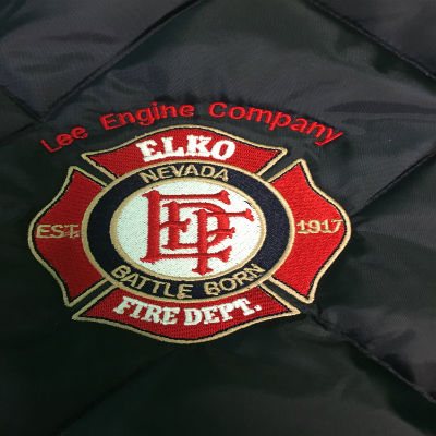 Custom Fire Department Clothing Custom Fire Department Jacket with Maltese Cross