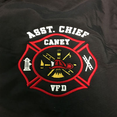 Custom Fire Department Clothing Custom Embroidered Maltese Cross