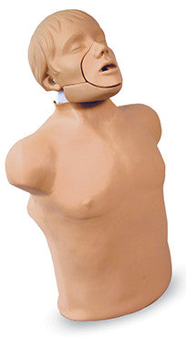 Jaw Thrust Brad with Electronics, Kneeling Pads, and Carry Bag