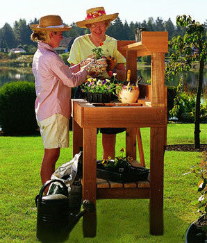 potting bench $ 349 00 the cedarshed potting bench is perfect for 
