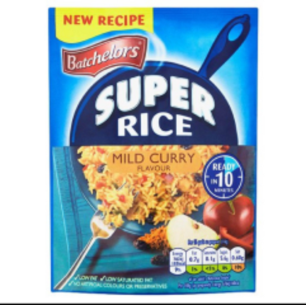 Batchelors Super Rice - Mild Curry