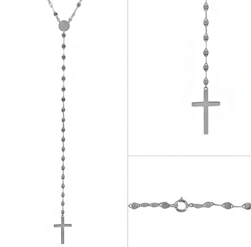 Bead Cross Necklace