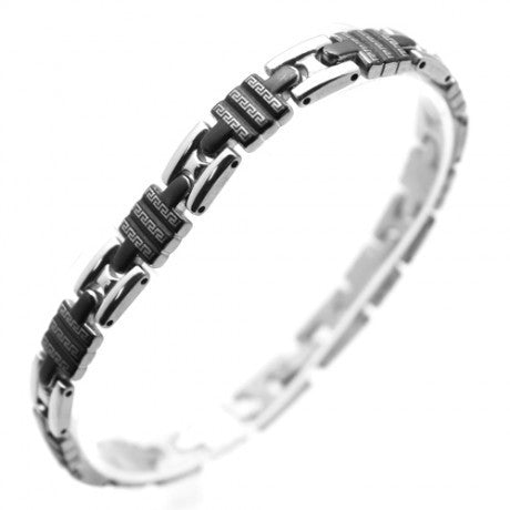 Design Black Enamel Bracelet