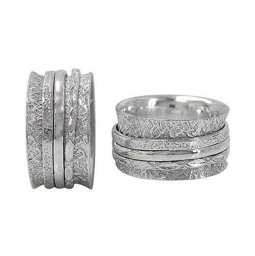 Sterling Silver Meditation Ring