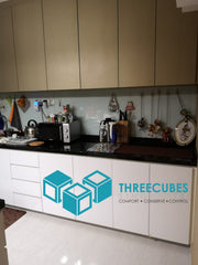 Kitchen without LED strip Threecubes