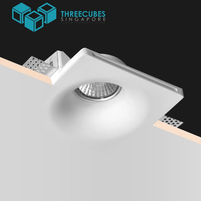 gypsum recessed lighting