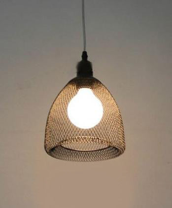 metal mesh pendant light