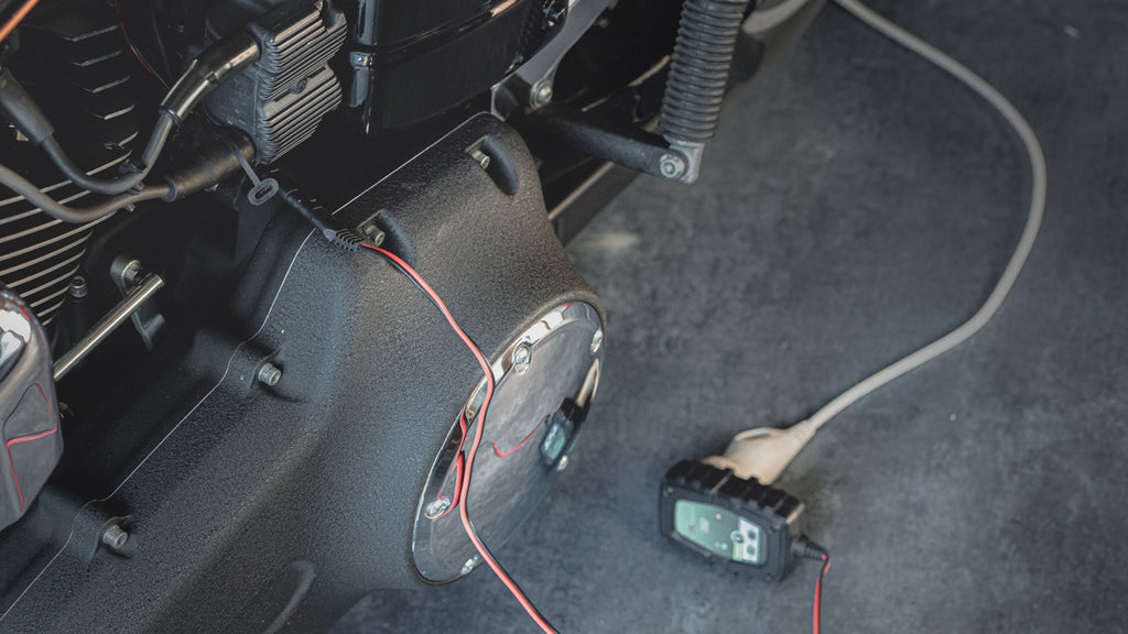 A trickle charger for your motorcycle battery