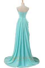 Blue Long Prom Dress/ Evening Dress Am491
