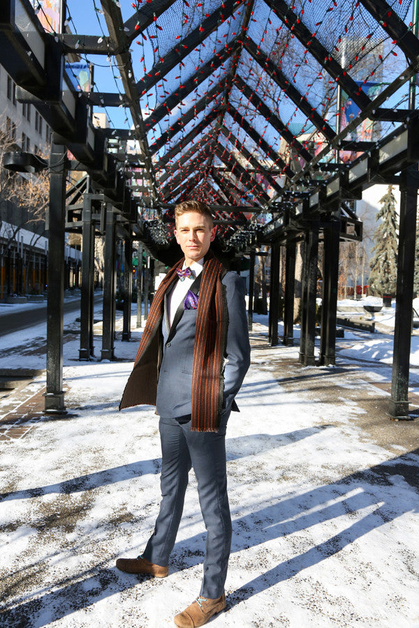 Bow tie and scarf for men, Beyond Scarf Calgary