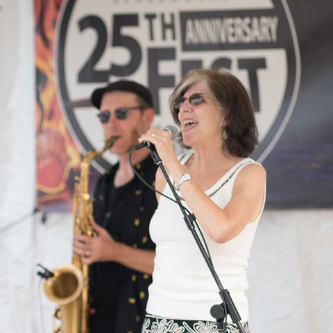 Marcia Ball performing at 25th Fest
