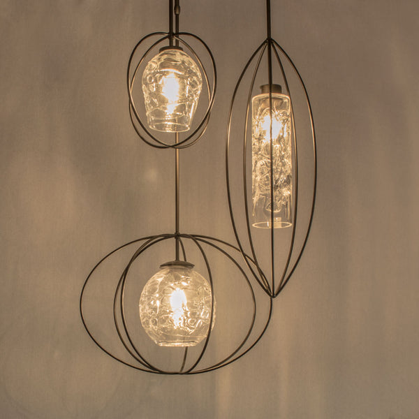 unique art glass lighting for the home
