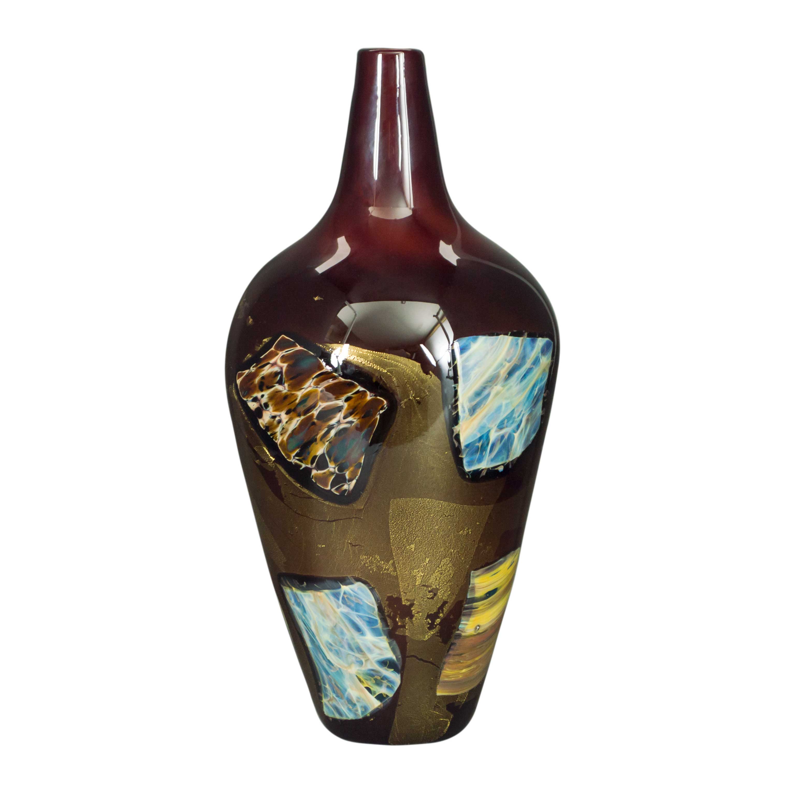 Mediterranean Ox Blood Red Classic 2 Vase