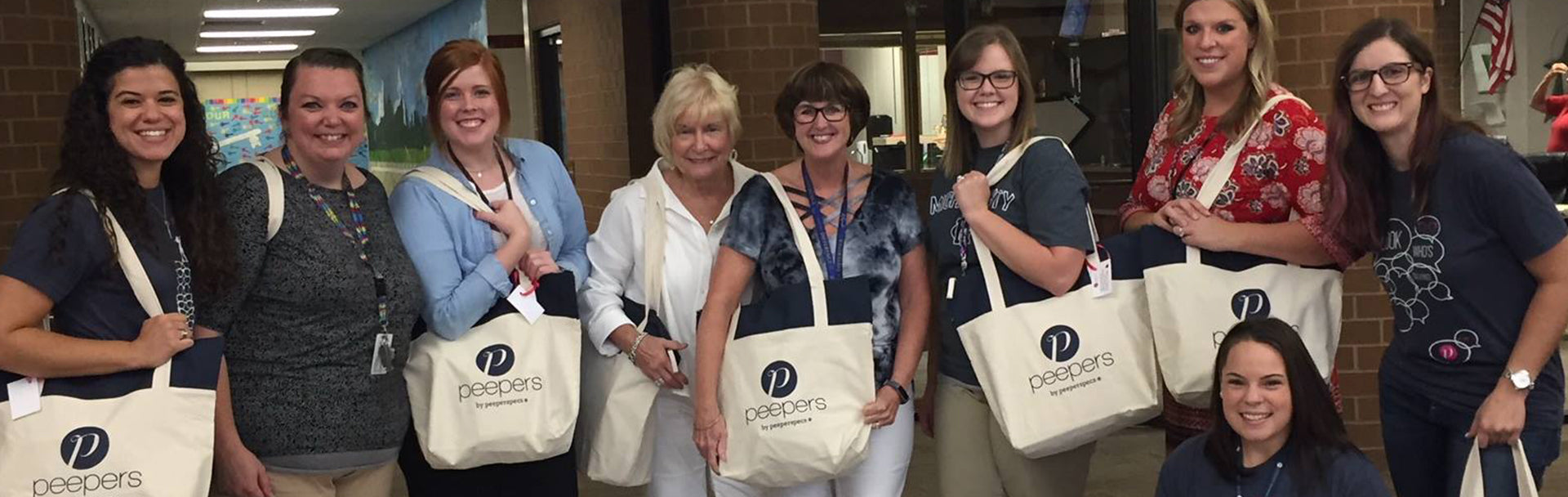 Largest image in Peepers For Teachers: August 2018 Tote Donation