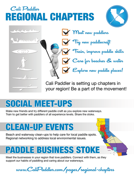 Cali Paddler Regional Chapters