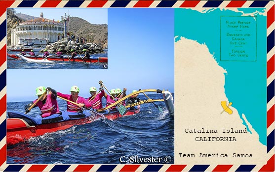 Cali Paddlers in Catalina