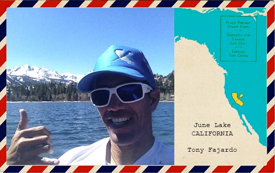 Cali Paddler at June Lake