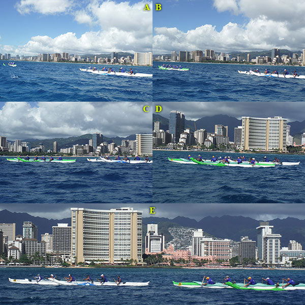 Outrigger Canoes Racing