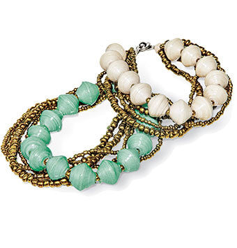 NEW Ugandan Bracelet (Mint)