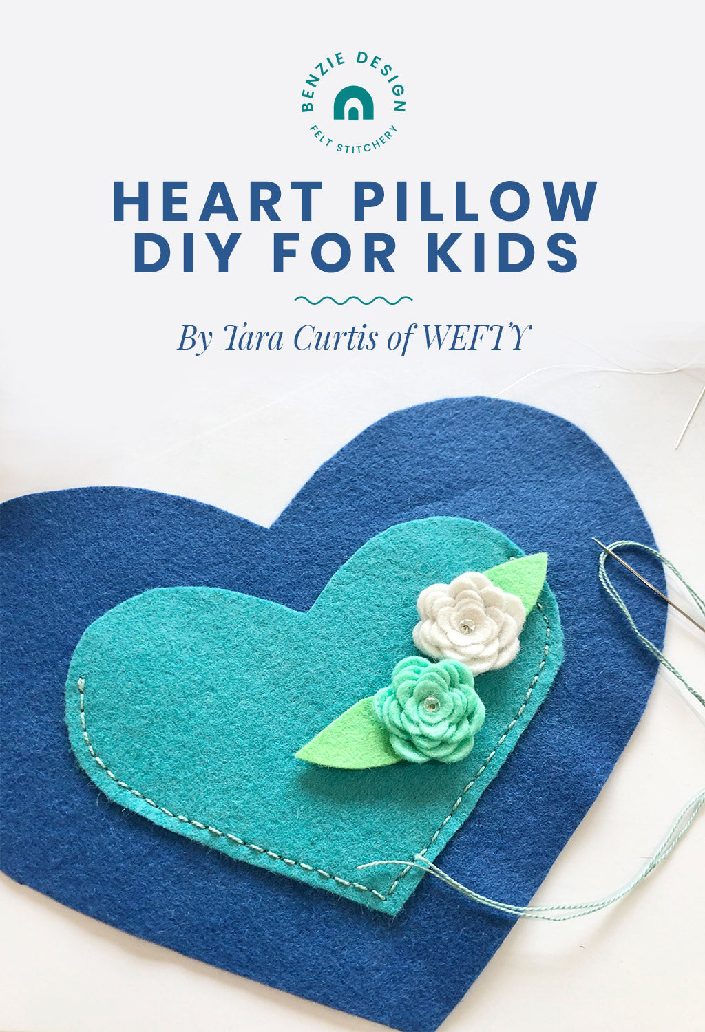 Heart Pillow DIY for Kids