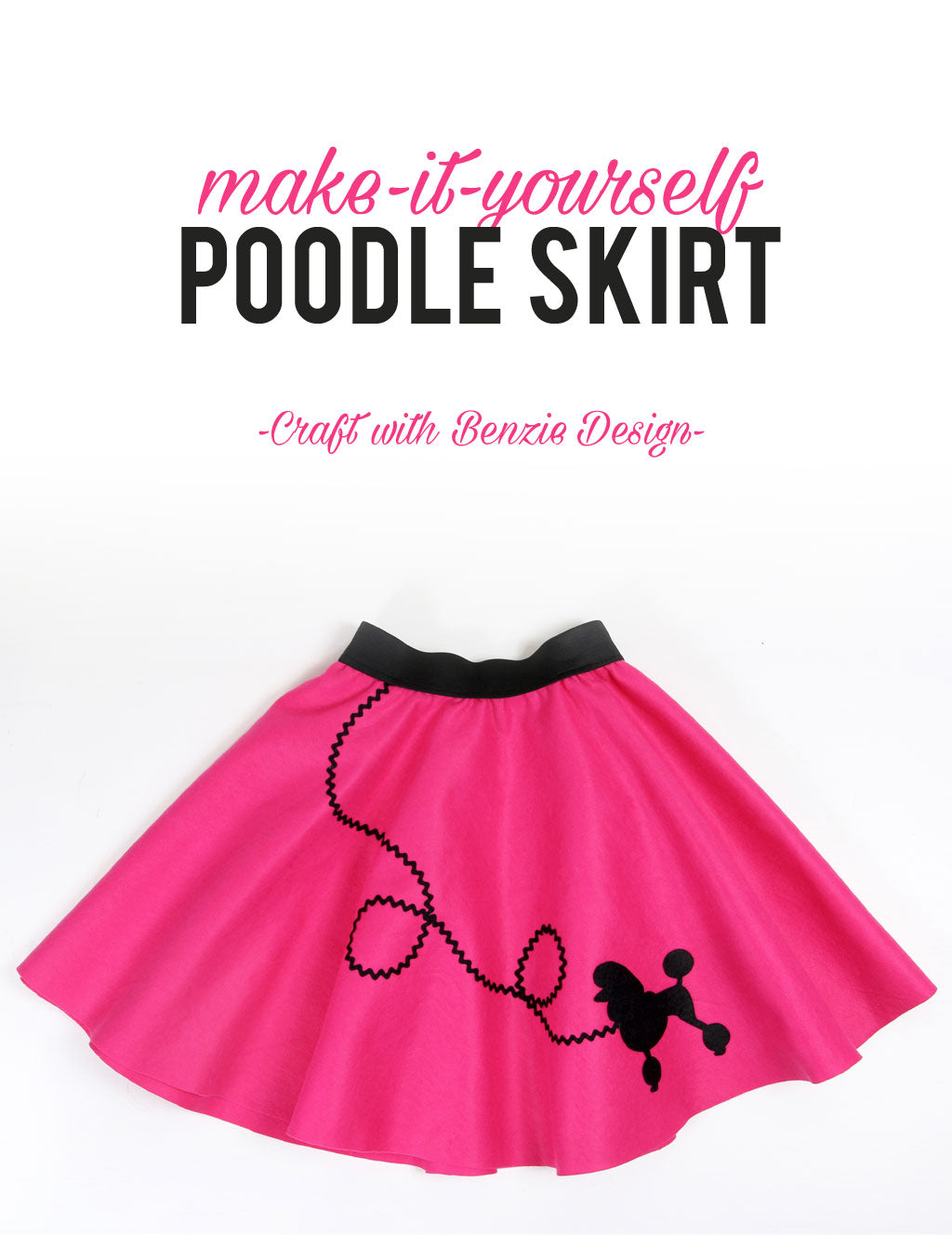 DIY Felt Poodle Skirt