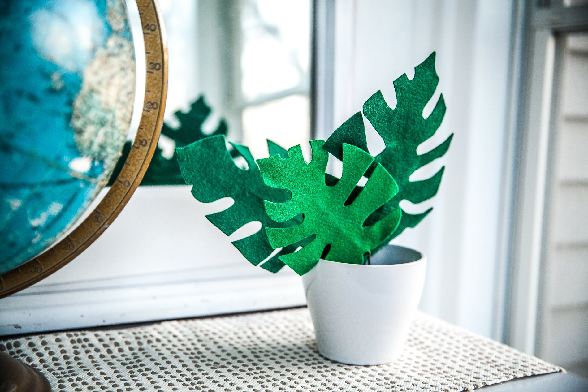 how to make tropical leaves