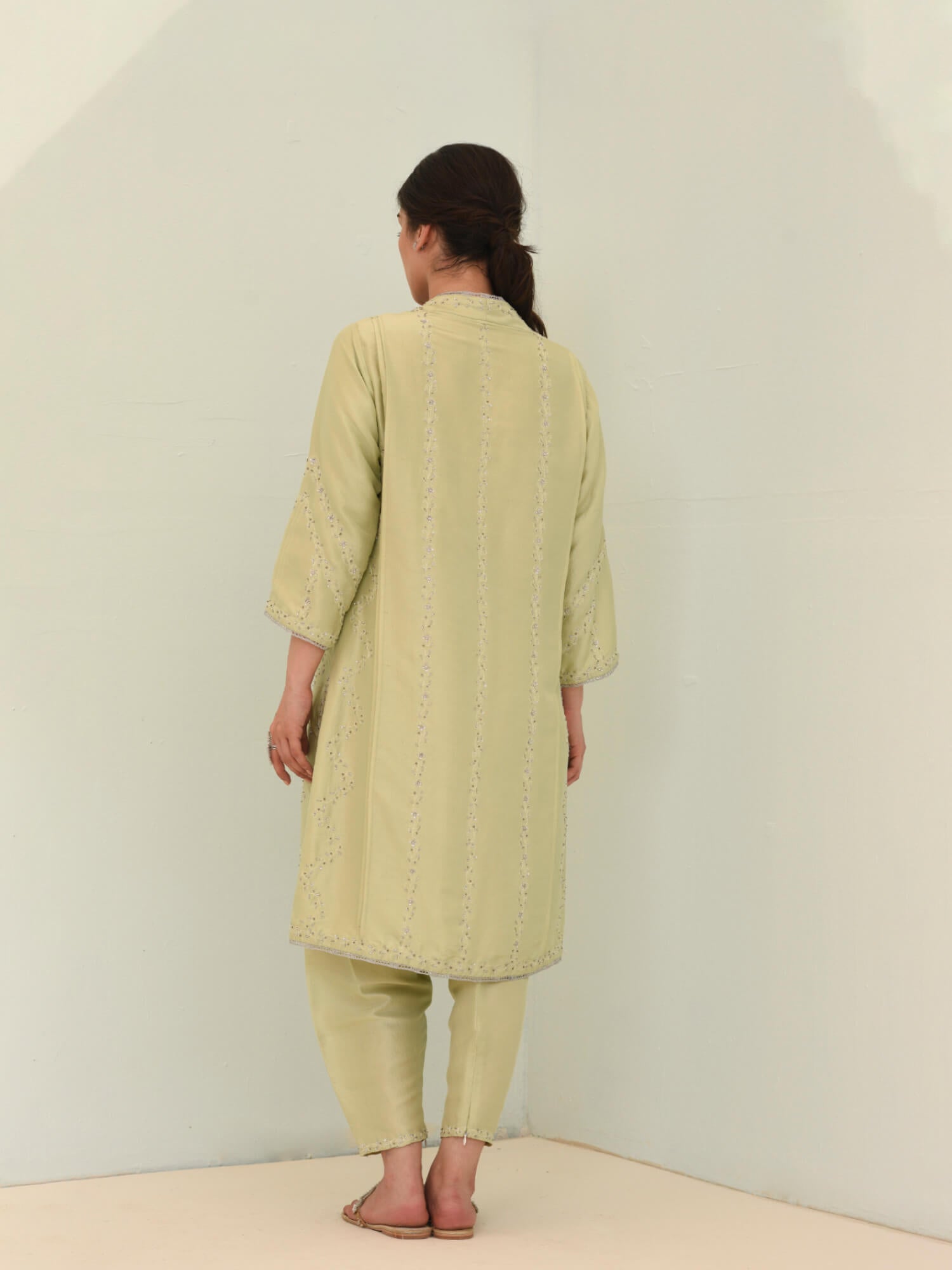 ZIGGY KURTI W/ SKINNY SHALWAR - Misha Lakhani