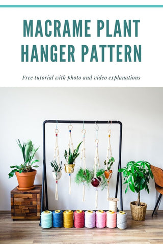 Macrame Plant Hanger Pattern