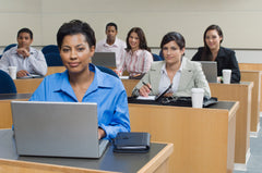 Corporate training events are better with TestOut CE courseware.