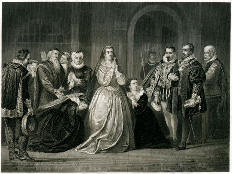 The treason trail of Mary Queen of Scots.