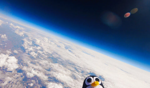 Tux in Space