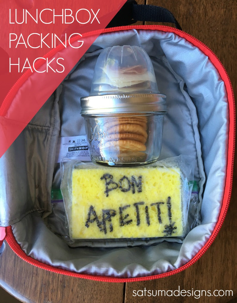 mason jar lunch packing hack