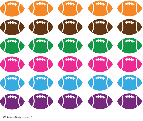 football topper printables