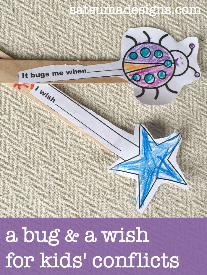 a bug and a wish conflict resolution